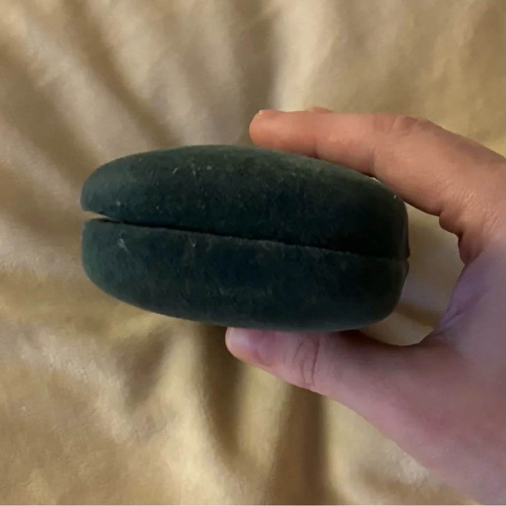 Gucci Green Velvet Glasses Case